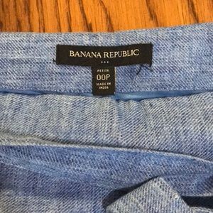 Banana Republic Skirts - Feathered Blue: Below the knee skirt Banana Republic Skirts - Feathered Blue: Below the knee skirt